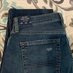 Hollister slim straight jeans
